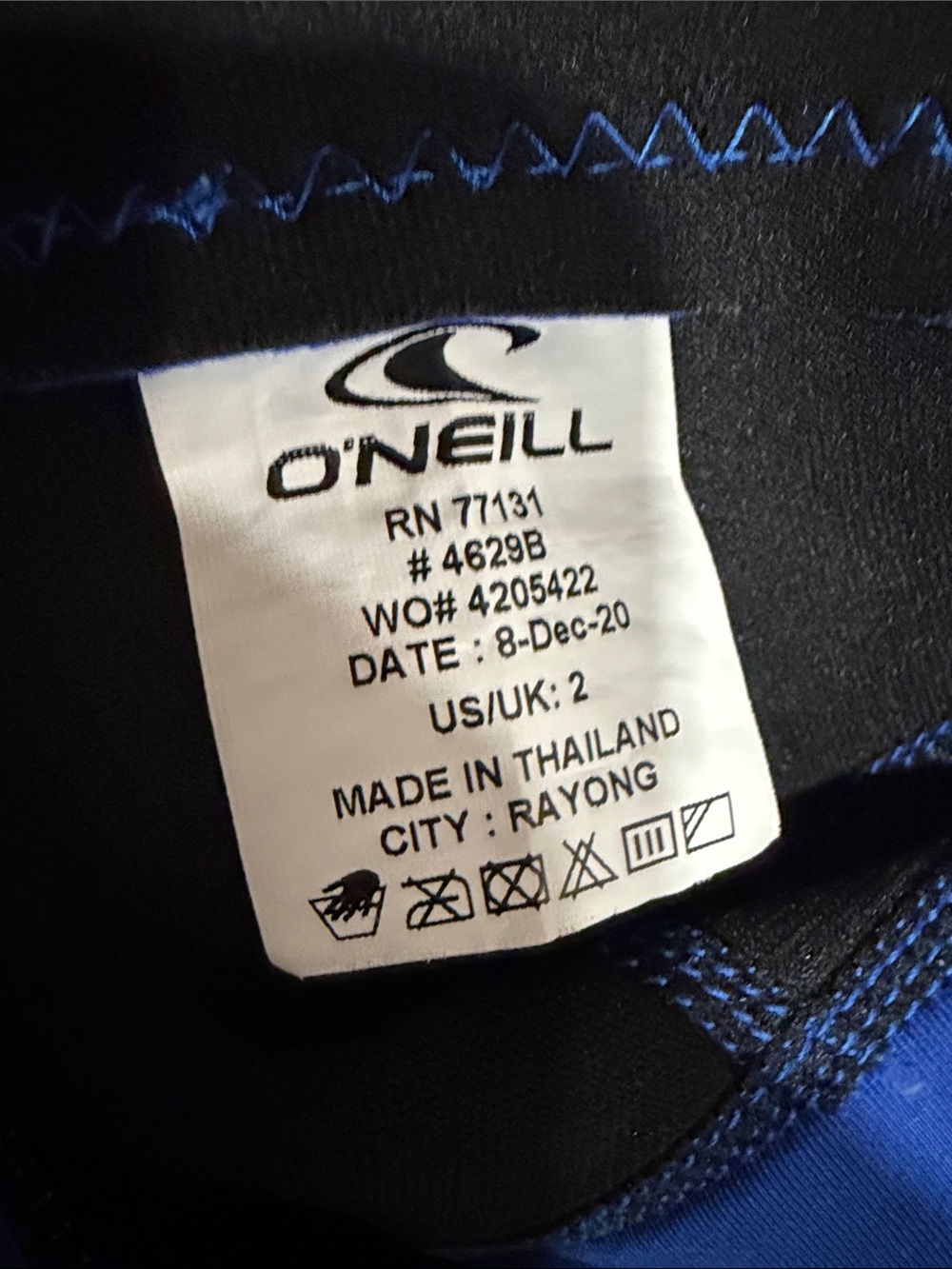 O'Neill Kids Full-Body Wetsuit Size 2 - Picture 3 of 3